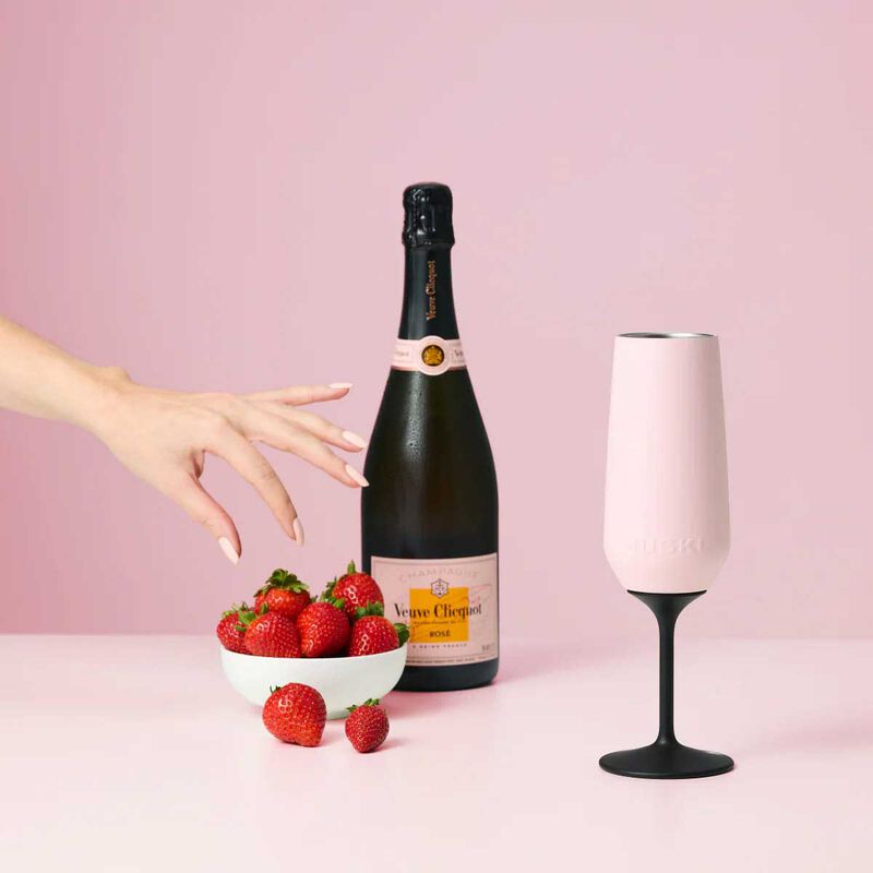 Huski Champagne Flute - Ocean Blue image number 1